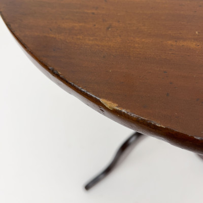 George III Style Mahogany Tripod Flip-Top Table