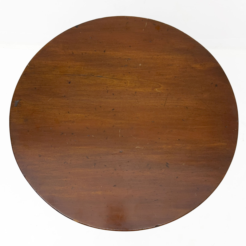 George III Style Mahogany Tripod Flip-Top Table