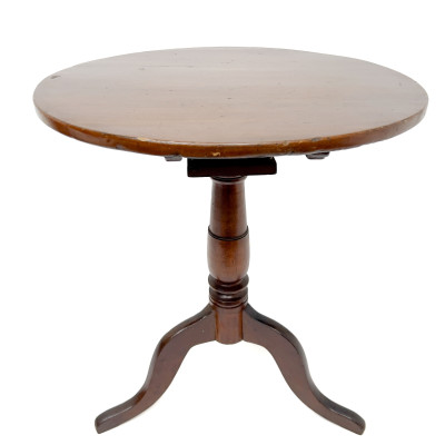 George III Style Mahogany Tripod Flip-Top Table