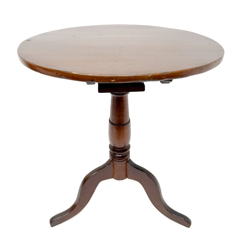 George III Style Mahogany Tripod Flip-Top Table