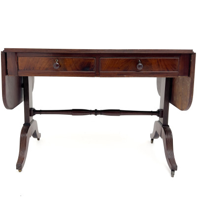 Regency Style Mahogany Dropside Sofa Table