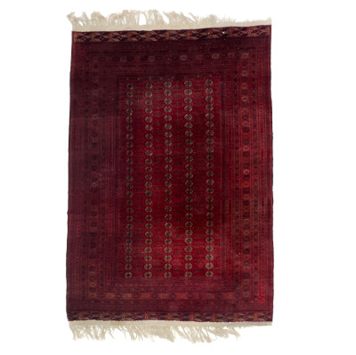 Image for Lot Bokhara Turkmen Ersari Carpet