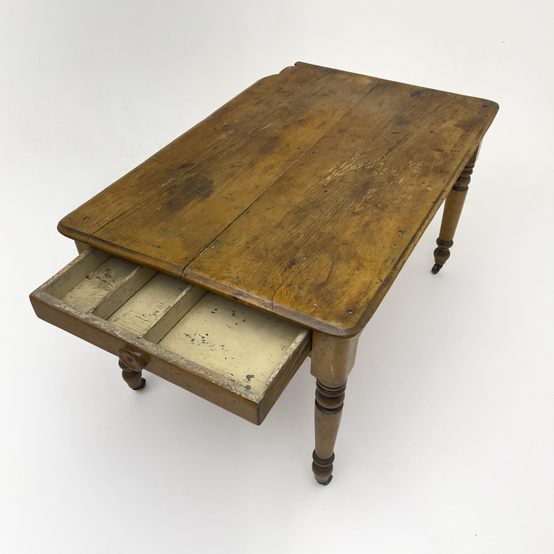 An Antique Country Pine Work Table