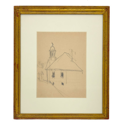 Image for Lot Charles Demuth - Untitled (Building with Cupola)