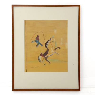 Paul Degen - Horse and Rider