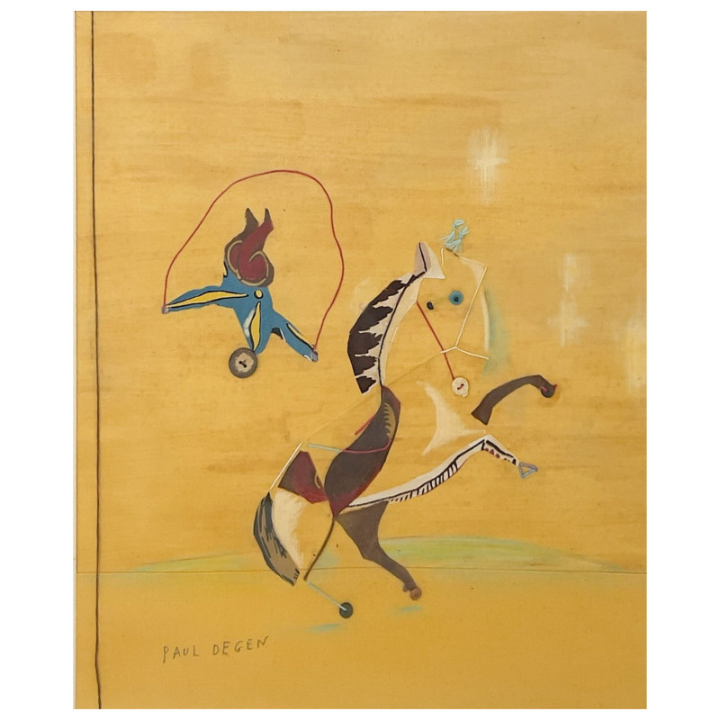 Paul Degen - Horse and Rider